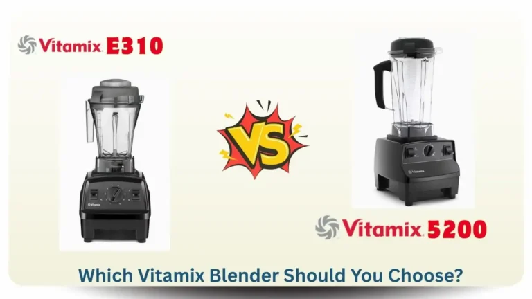 Vitamix E310 vs 5200