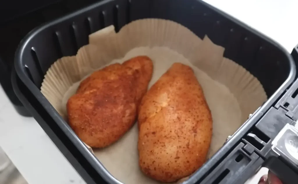using parchment paper in air fryer