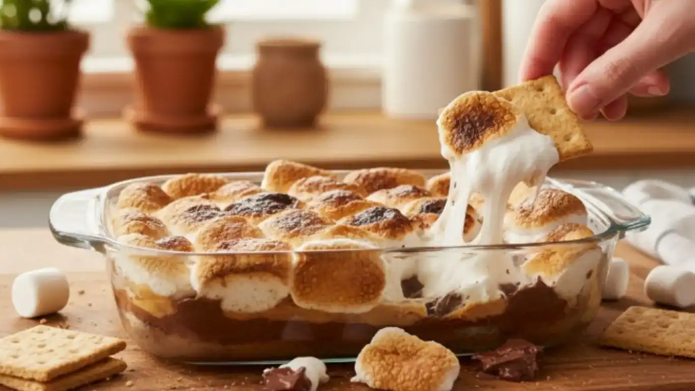 Air Fryer S'Mores Dip