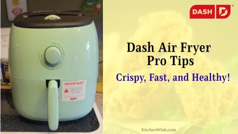 How to Use Dash Air Fryer