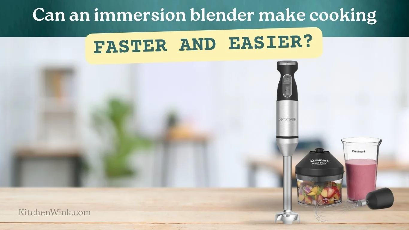 What Does an Immersion Blender Do