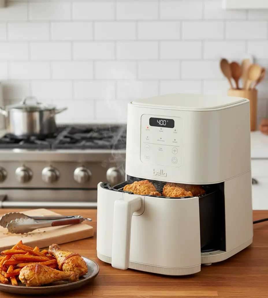 bella 4 quart slim air fryer