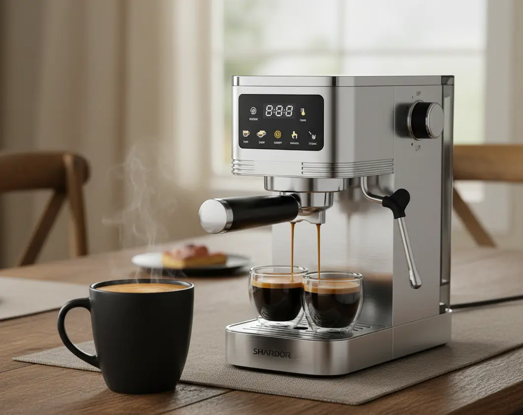 how does an espresso machine work