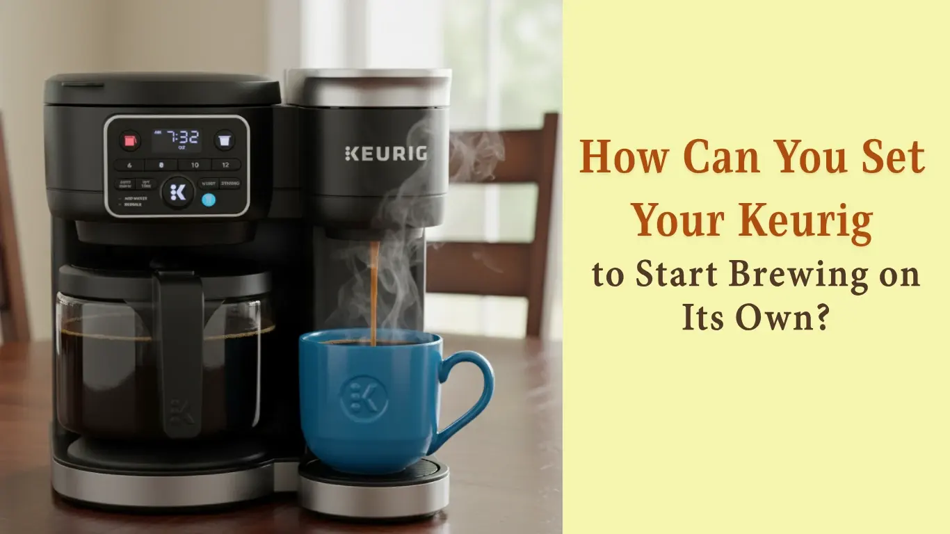 how to set up auto brew on keurig