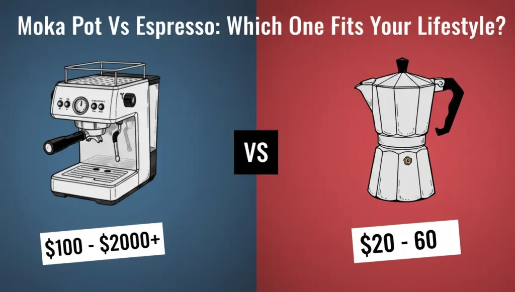 moka vs espresso machine