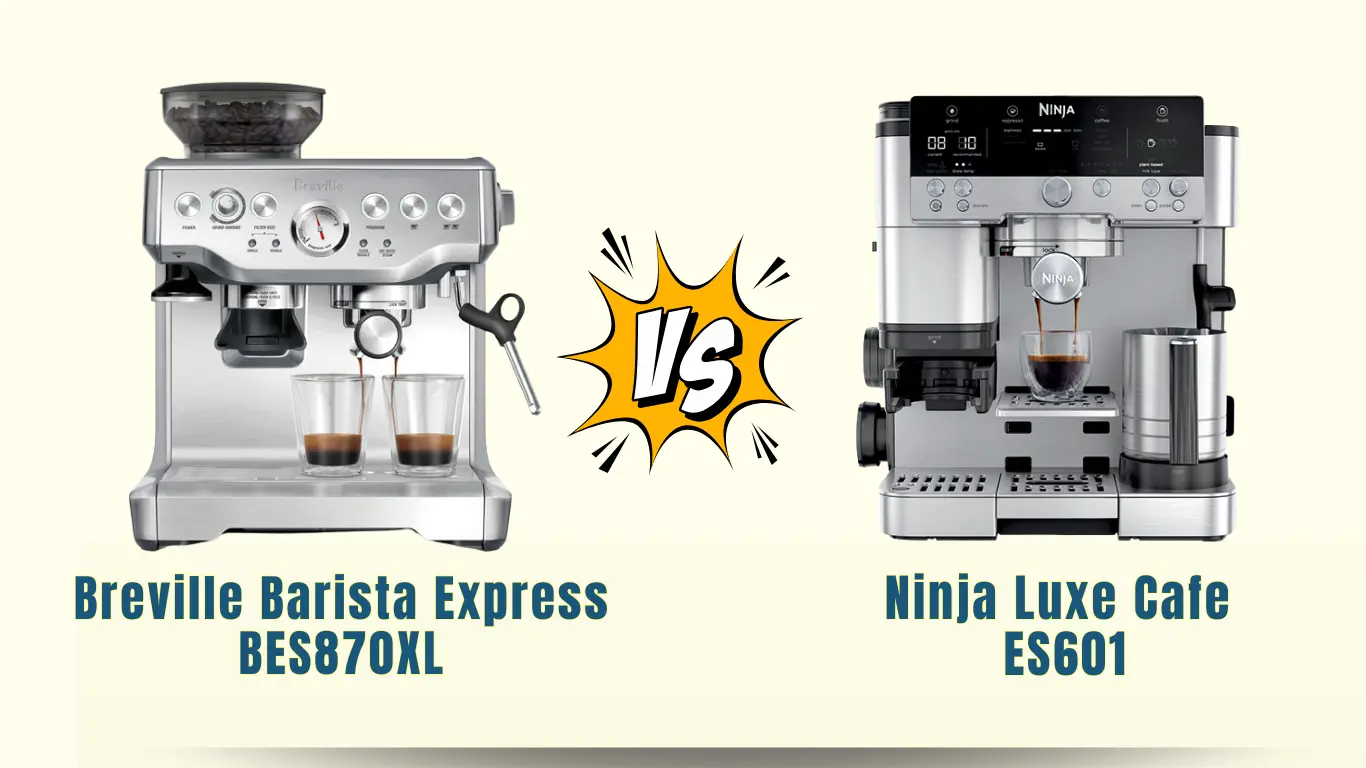 Breville Barista Express vs Ninja Luxe